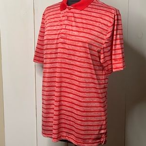 Red Striped Polo Shirt